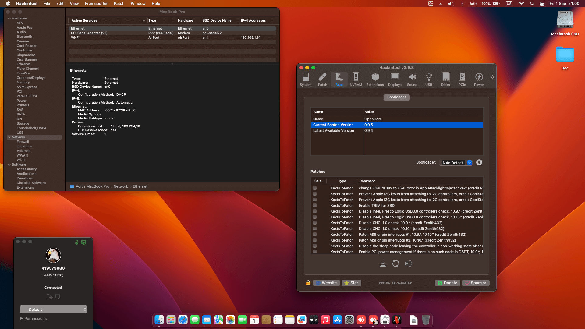 Lenovo Thinkpad X390 Touchscreen [WhiskeyLake   Intel UHD 620 + I2C]   OpenCore 1